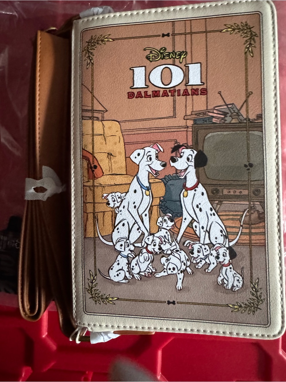 Loungefly 101 Dalmatians book Crossbody Bag